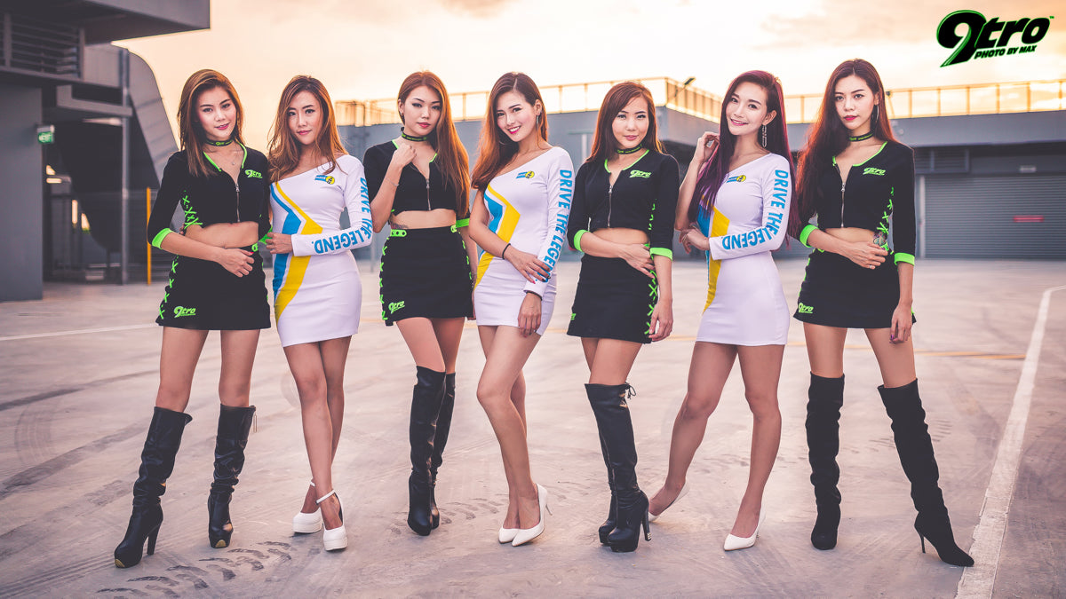 Singapore Costume Racer Girls Motor Show