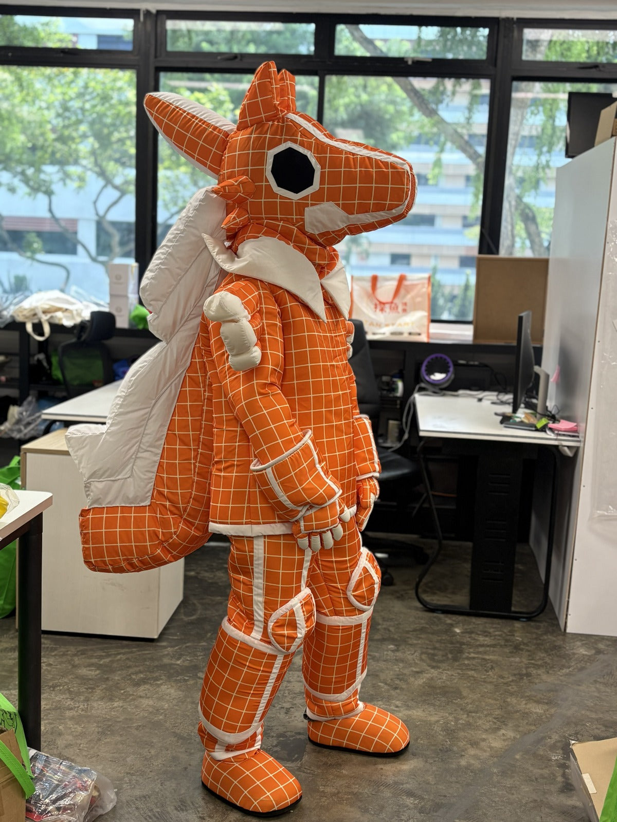 SG Playground Inflatable Mascot (Orange)