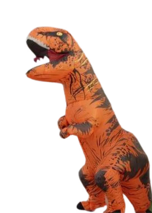 Orange Dinosaur D01 (Inflatable)