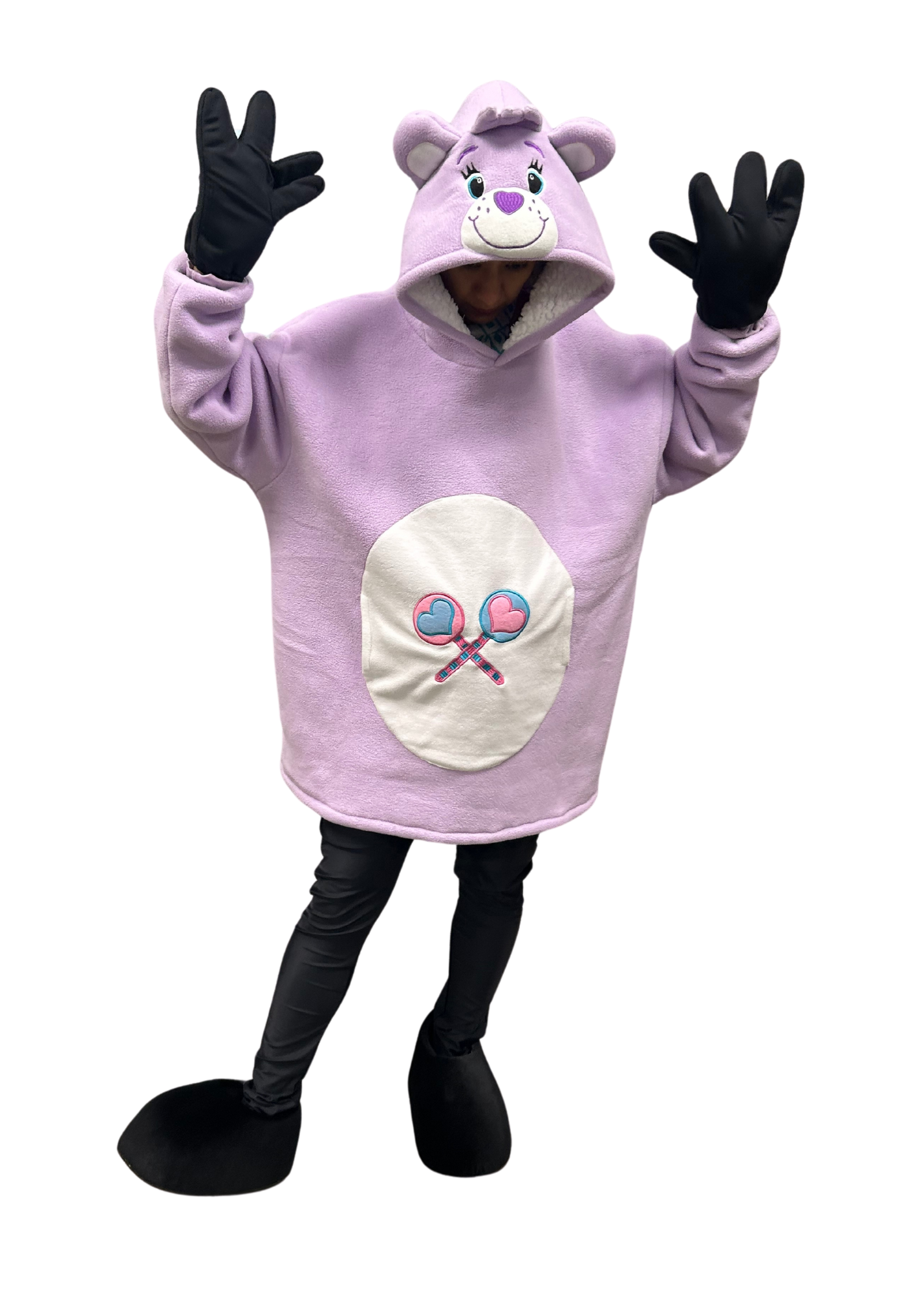 Fleece Bear (Purple)