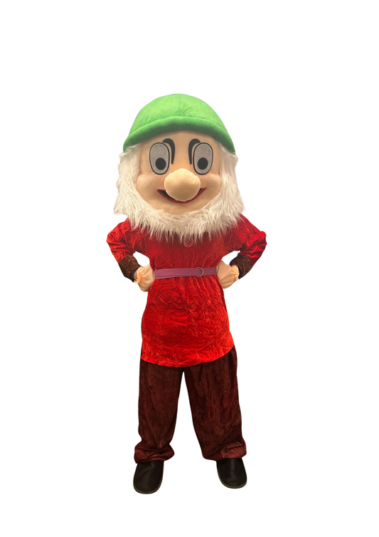 Grumpy Dwarf Mascot SW05