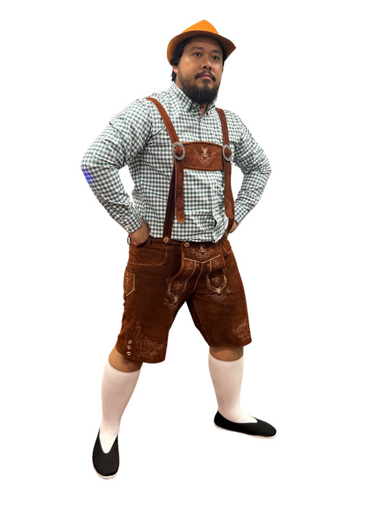 Authentic Lederhosen - German Male N10