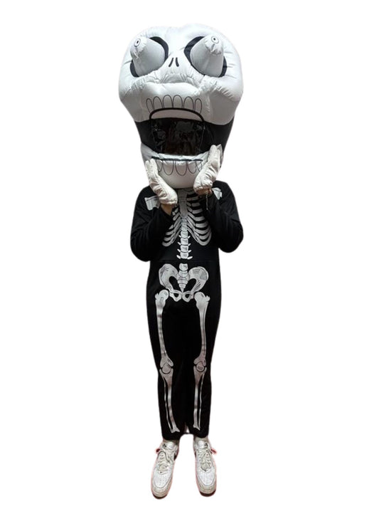 Inflatable Skeleton Head