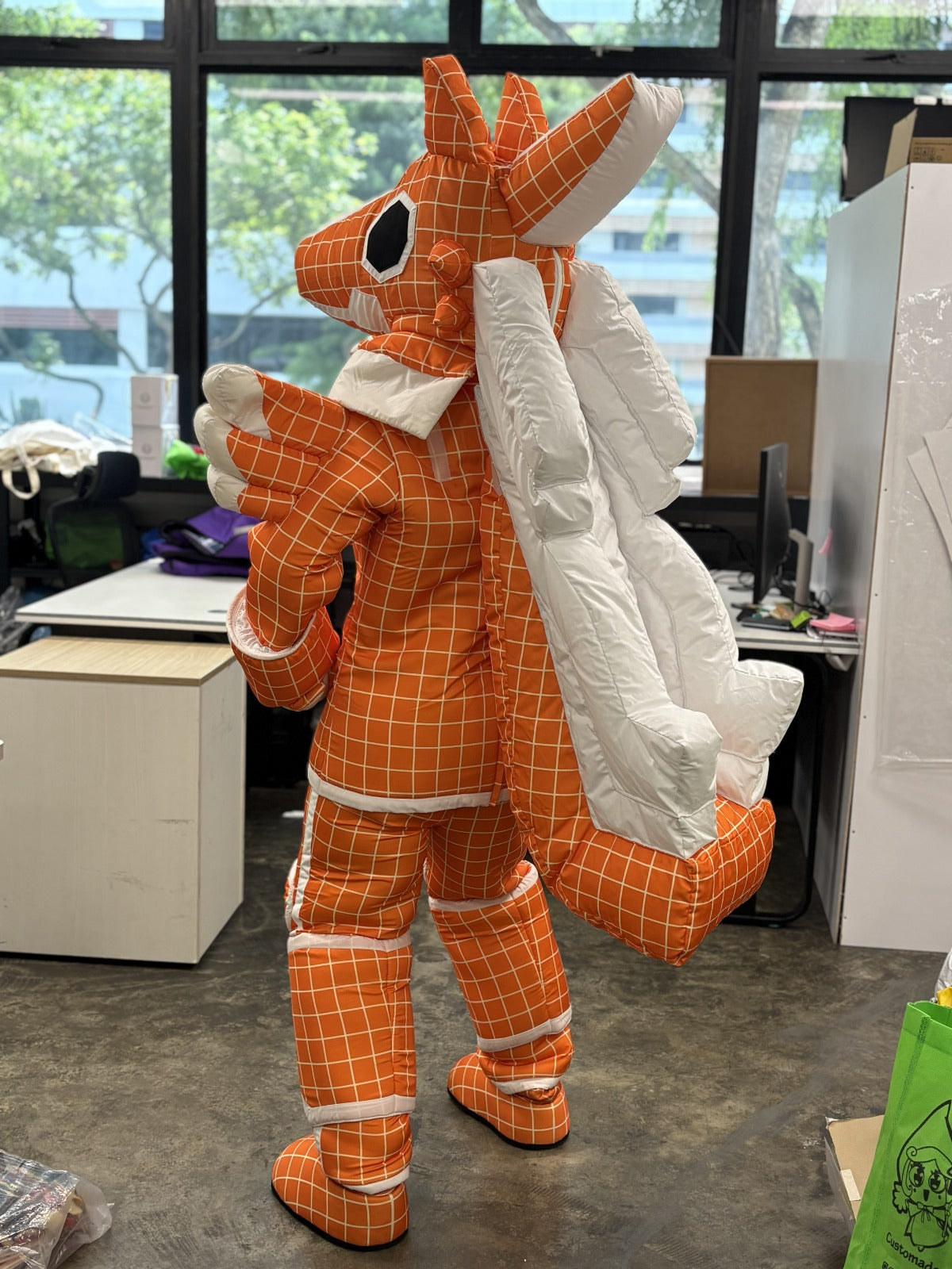 SG Playground Inflatable Mascot (Orange)